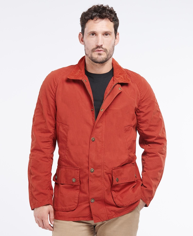 Barbour Ashby Freizeitjacken Herren Orange | GCZLDE-516