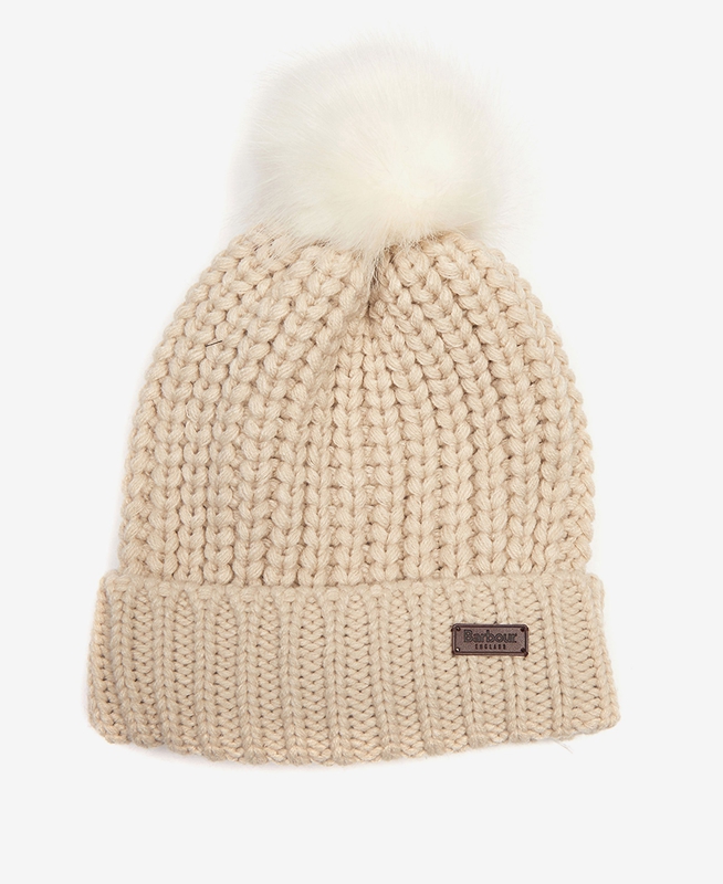 Barbour Beanie Saltburn Hüte Damen Beige | YESZMO-903