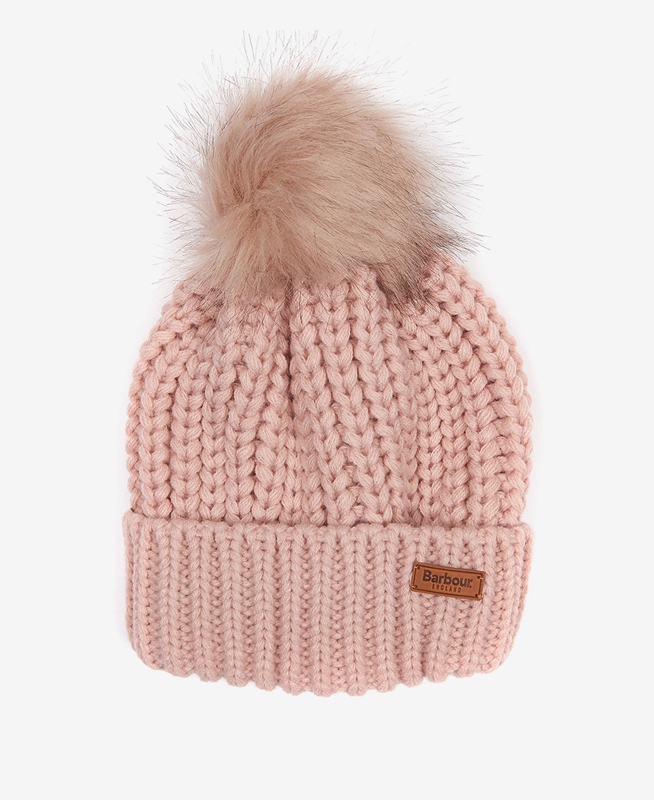 Barbour Beanie Saltburn Hüte Damen Rosa | NACYRQ-834