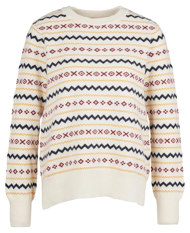 Barbour Alder Knit Pullover Damen Mehrfarbig | HMIFUD-815