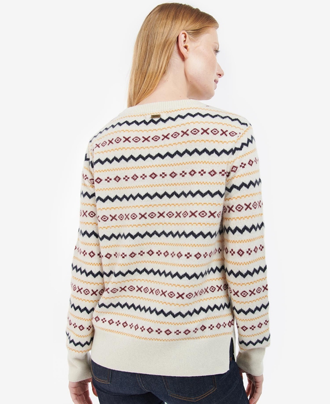 Barbour Alder Knit Pullover Damen Mehrfarbig | HMIFUD-815