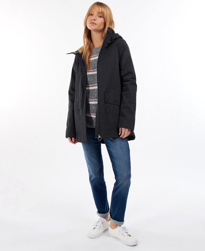 Barbour Armeria Wasserdichte Jacke Damen Navy | IYSCNR-043