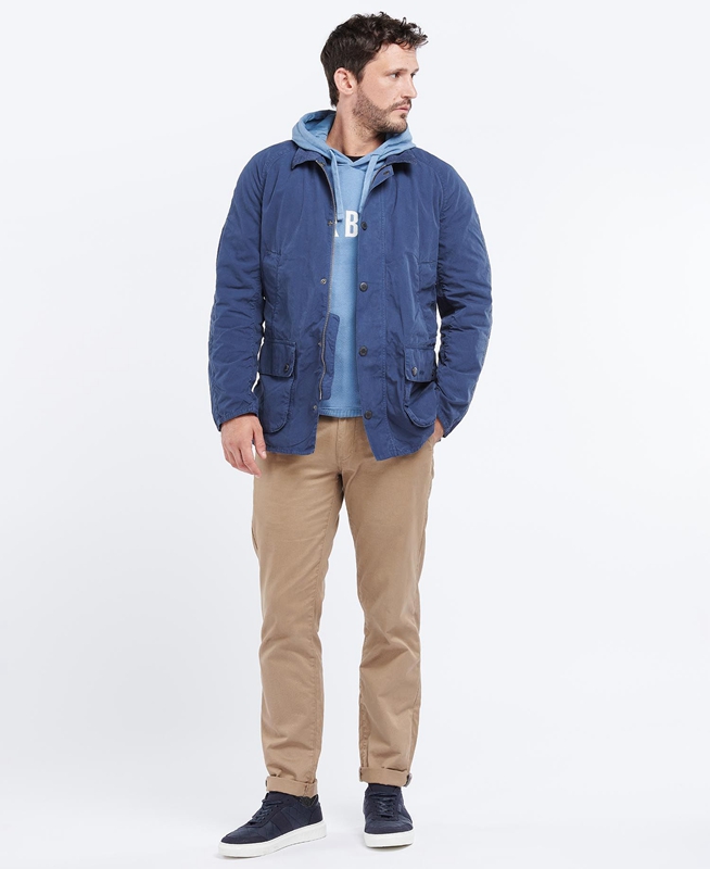 Barbour Ashby Freizeitjacken Herren Blau | TVGBML-560