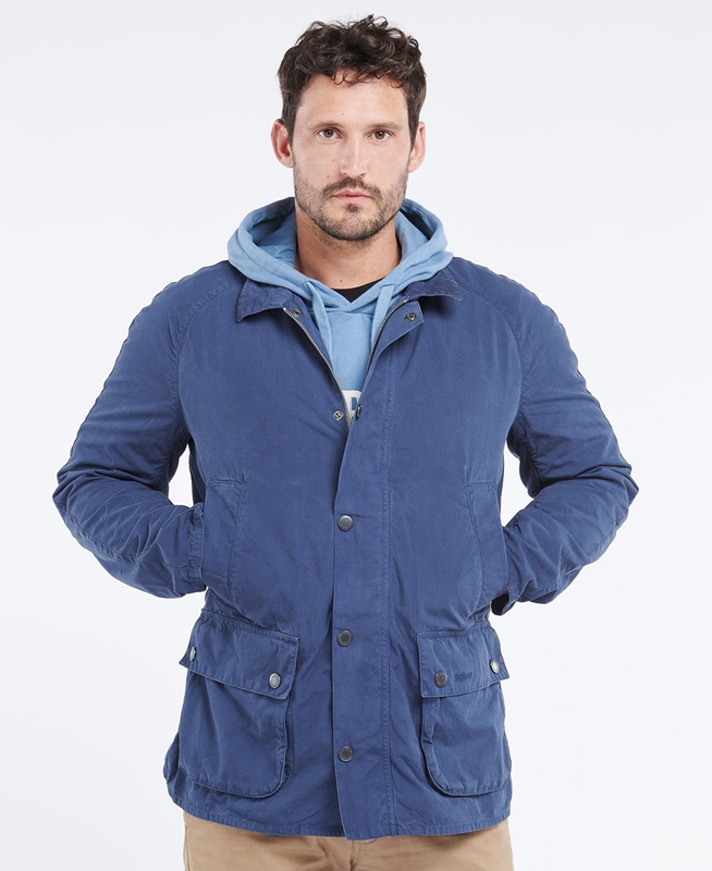 Barbour Ashby Freizeitjacken Herren Blau | TVGBML-560