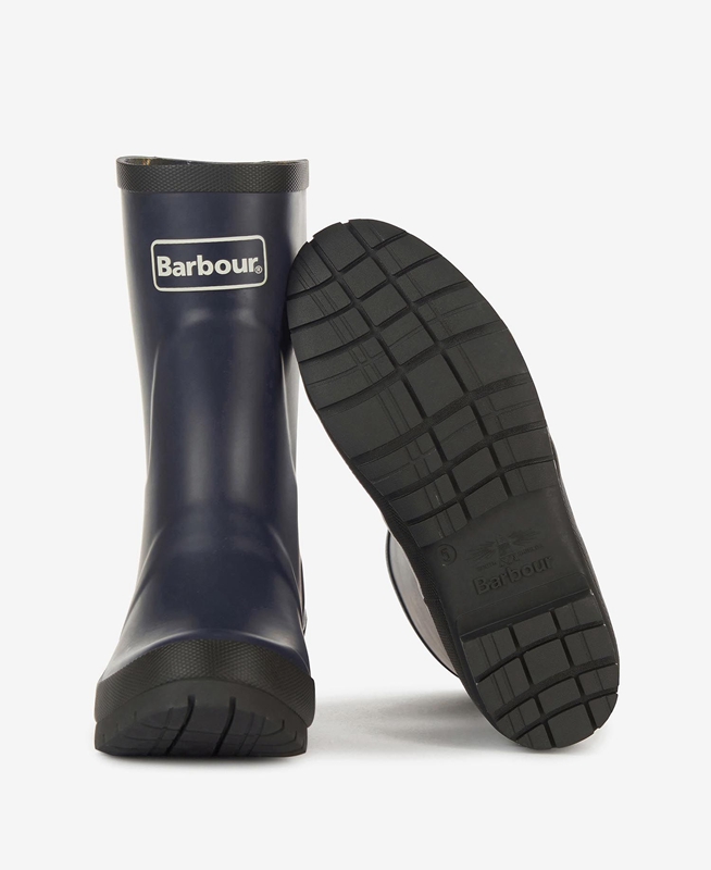 Barbour Banbury Wellington Stiefel Damen Navy | BWPTIY-572