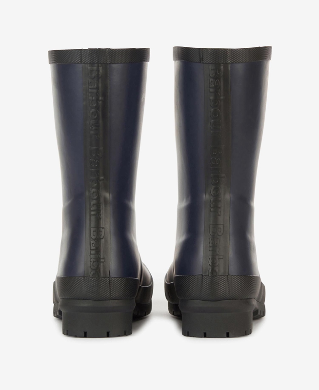 Barbour Banbury Wellington Stiefel Damen Navy | BWPTIY-572