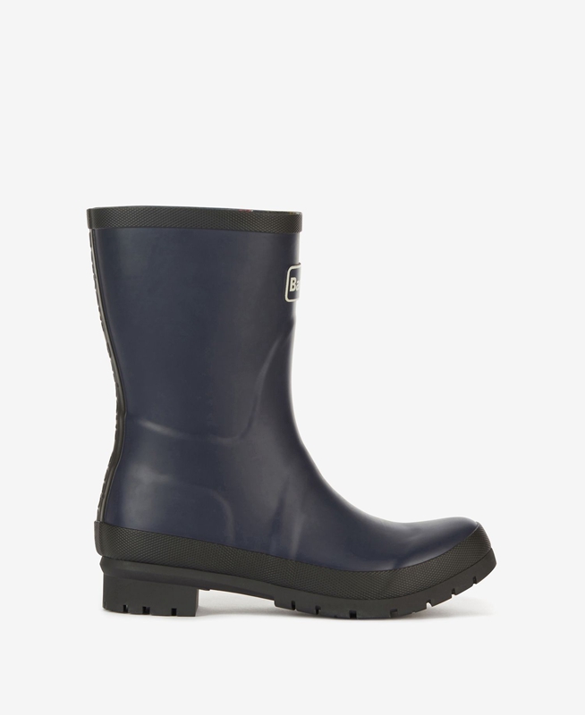 Barbour Banbury Wellington Stiefel Damen Navy | BWPTIY-572