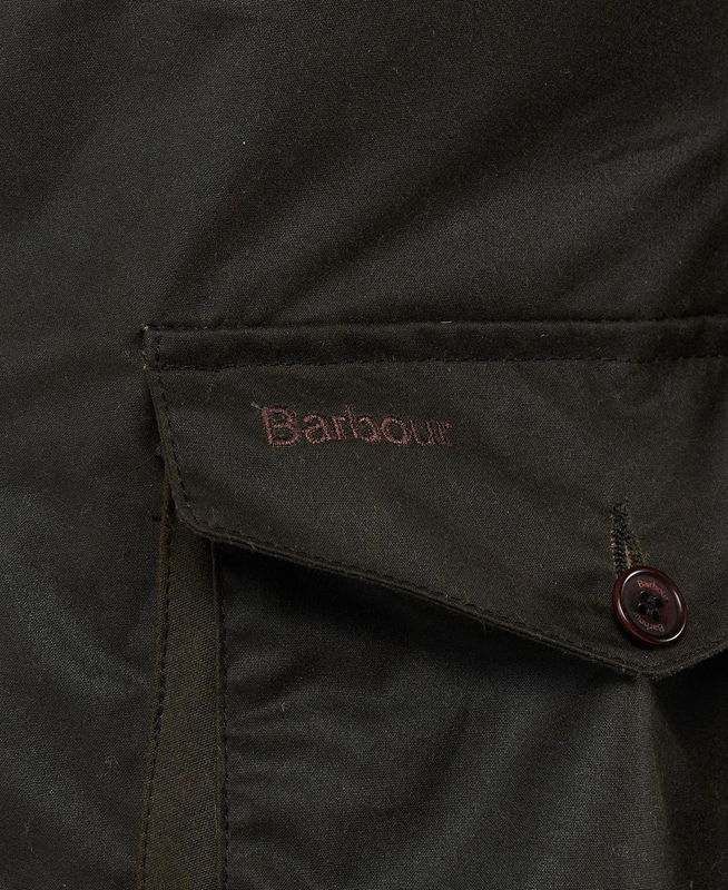 Barbour Beacon Sports Gewachste Jacke Herren Olivgrün | EQAMYB-397