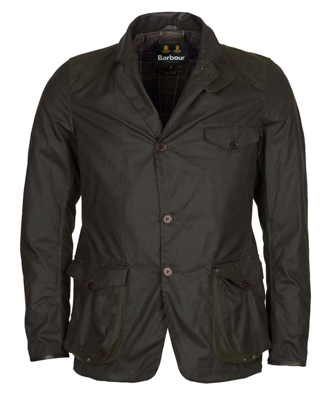 Barbour Beacon Sports Gewachste Jacke Herren Olivgrün | EQAMYB-397