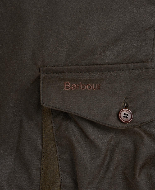 Barbour Beacon Sports Gewachste Jacke Herren Olivgrün | EQAMYB-397