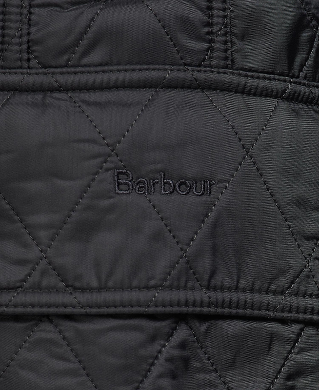 Barbour Beadnell Polarquilt Steppjacke Damen Schwarz | GCLJDY-741