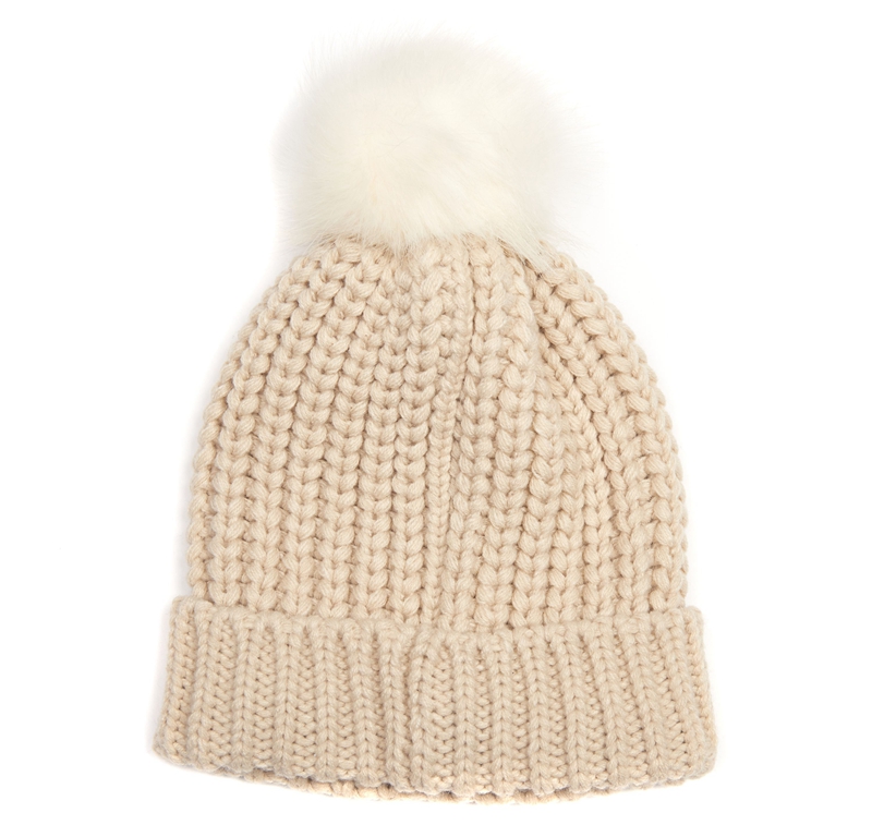 Barbour Beanie Saltburn Hüte Damen Beige | YESZMO-903