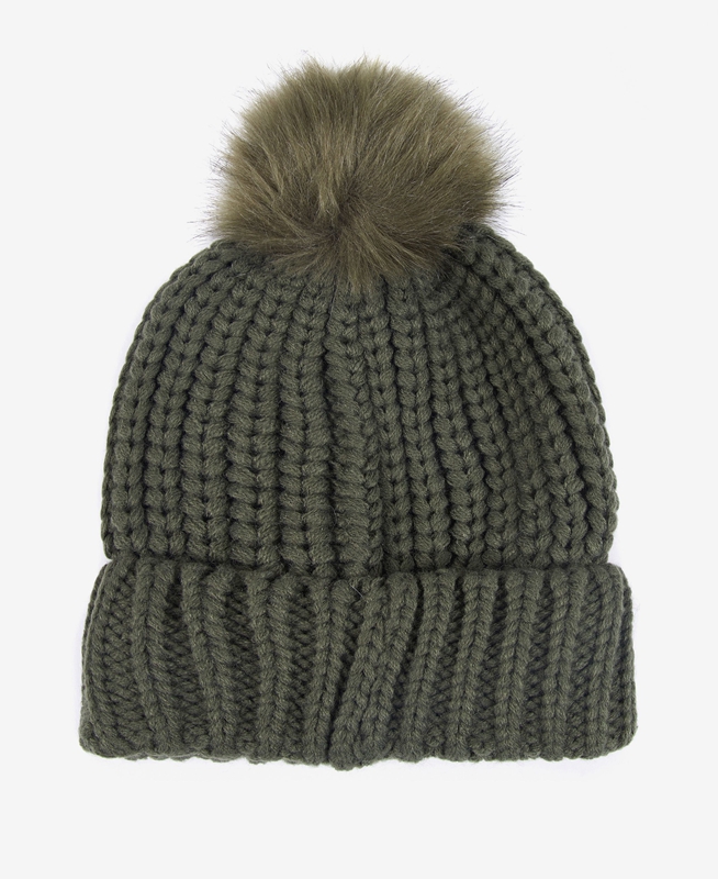 Barbour Beanie Saltburn Hüte Damen Grün | QWZXKO-486