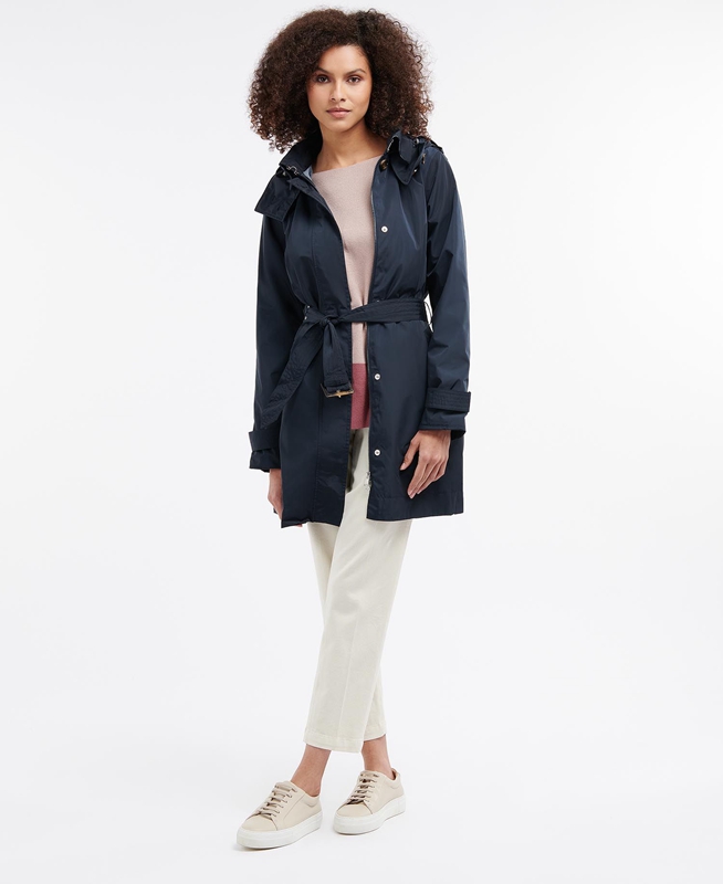 Barbour Beatrice Wasserdichte Jacke Damen Navy | LYAURB-207