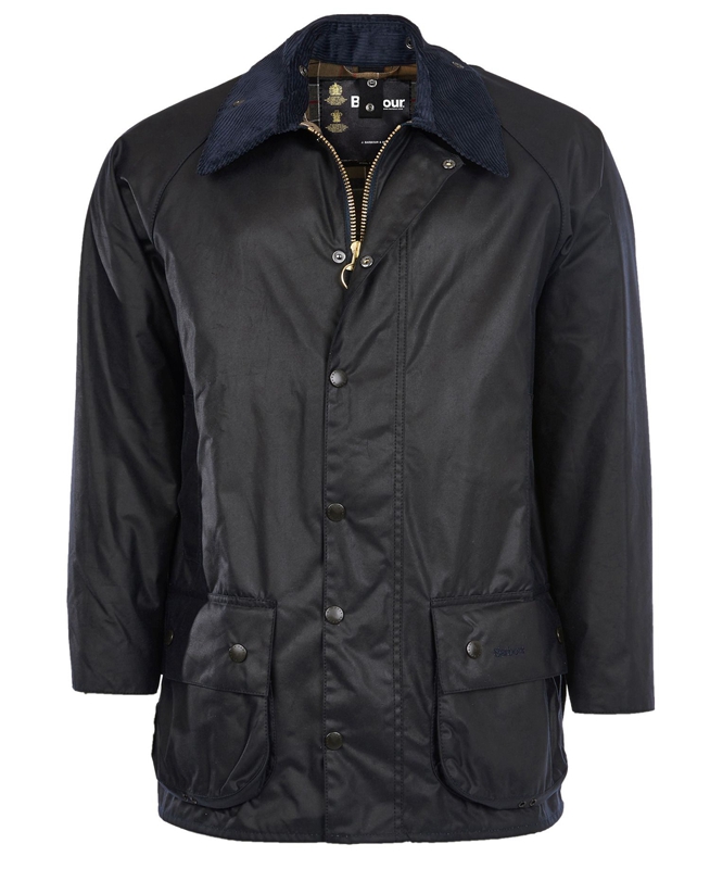 Barbour Beaufort® Gewachste Jacke Herren Schwarz | IPCZYS-064