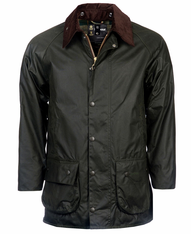 Barbour Beaufort® Gewachste Jacke Herren Schwarz | SURWIL-348