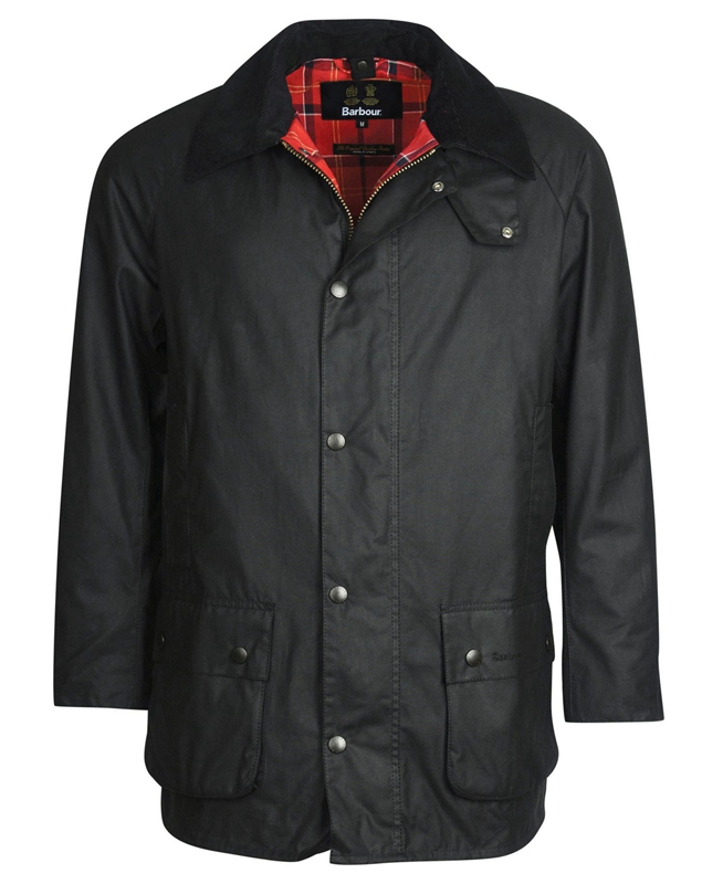 Barbour Beausby Gewachste Jacke Herren Schwarz | YPSAEB-329