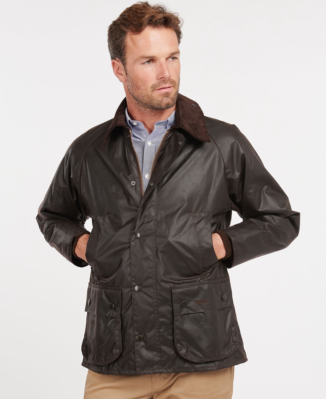 Barbour Bedale® Gewachste Jacke Herren Kaffee | ZMIGYD-873