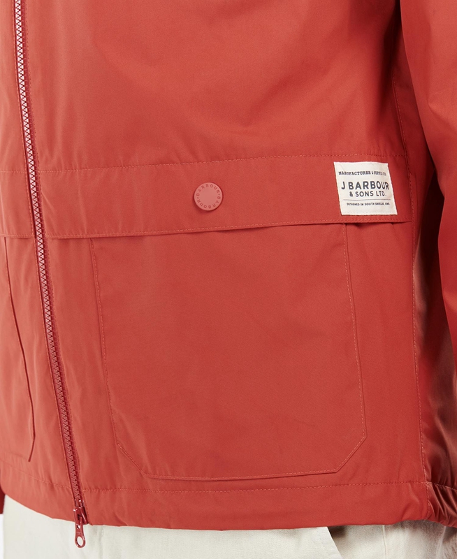 Barbour Begral Showerproof Freizeitjacken Herren Rot | HRCFUN-017