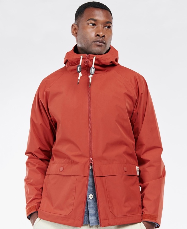 Barbour Begral Showerproof Freizeitjacken Herren Rot | HRCFUN-017