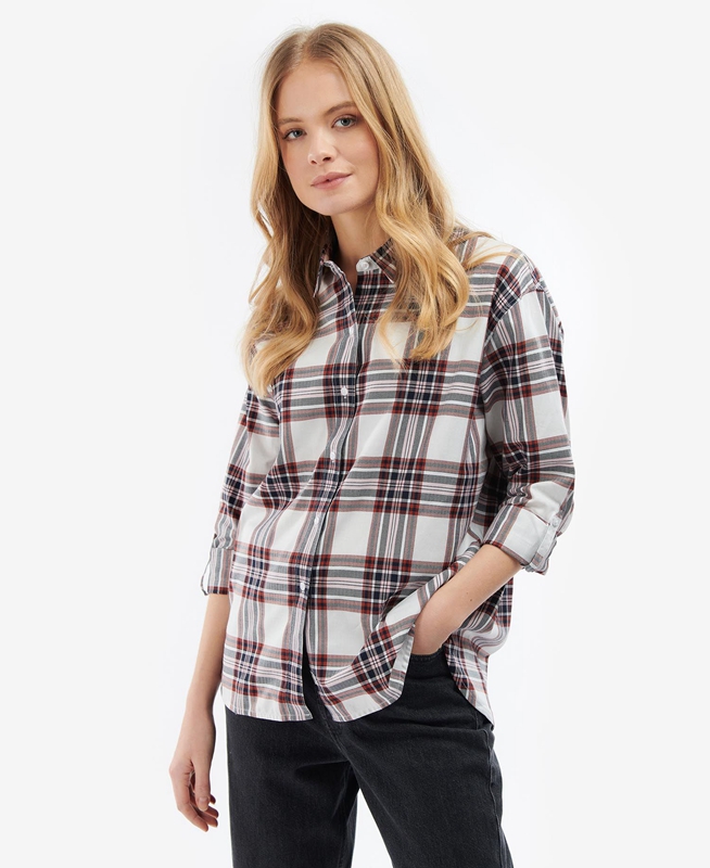 Barbour Bethwin Hemd Damen Mehrfarbig | SGQCRB-329