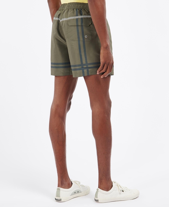 Barbour Blaine Swim Hose Herren Grün | EHMRNQ-603