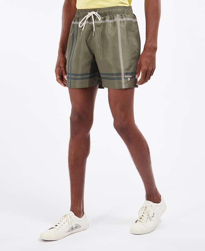 Barbour Blaine Swim Hose Herren Grün | EHMRNQ-603