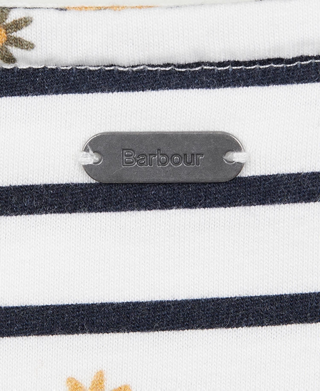 Barbour Bradley Print Top T-shirts Damen Mehrfarbig | IONSMR-510