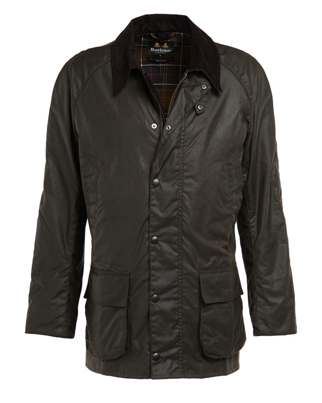 Barbour Bristol Gewachste Jacke Herren Olivgrün | ZSKUNL-849