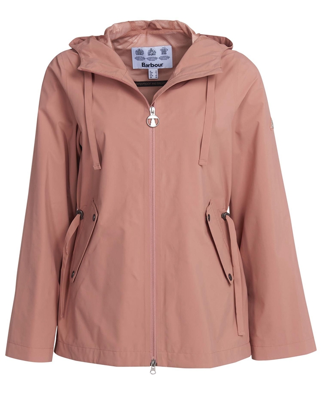 Barbour Budle Wasserdichte Jacke Damen Orange | BZHSMG-425