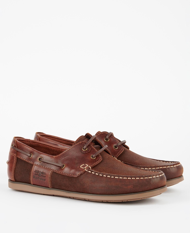 Barbour Capstan Loafers Herren Braun | WFGZAP-092