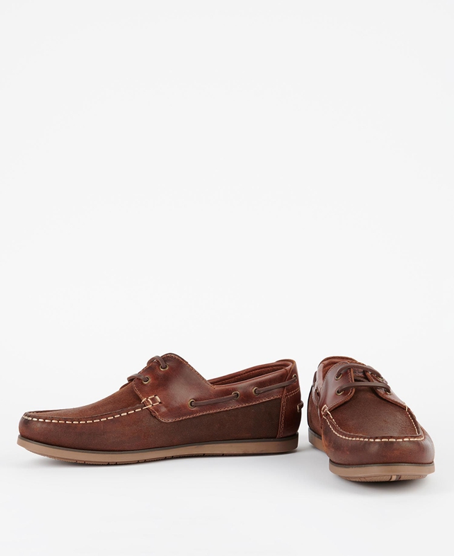 Barbour Capstan Loafers Herren Braun | WFGZAP-092