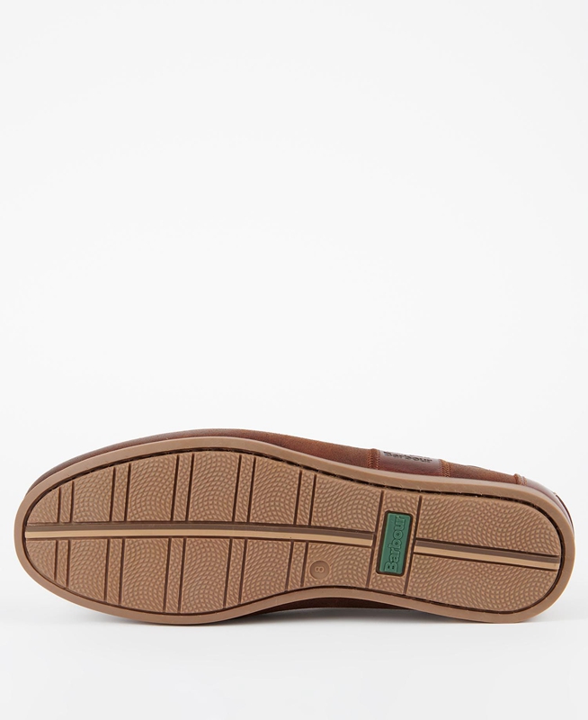 Barbour Capstan Loafers Herren Braun | WFGZAP-092