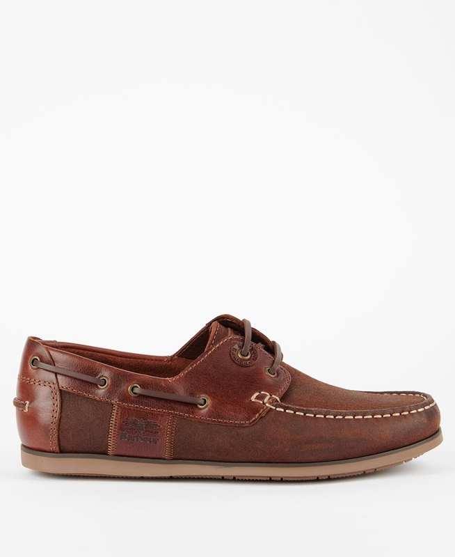 Barbour Capstan Loafers Herren Braun | WFGZAP-092