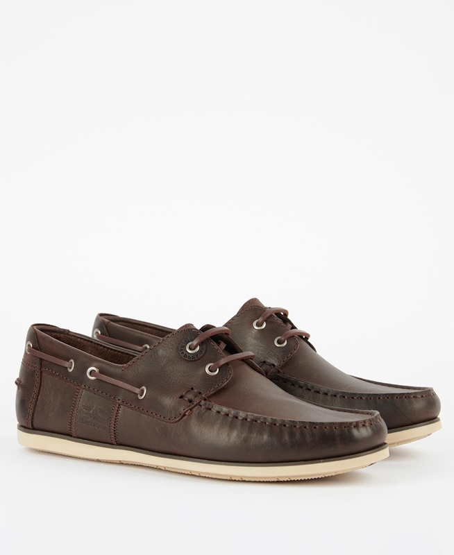 Barbour Capstan Loafers Herren Braun | XGHRSK-627