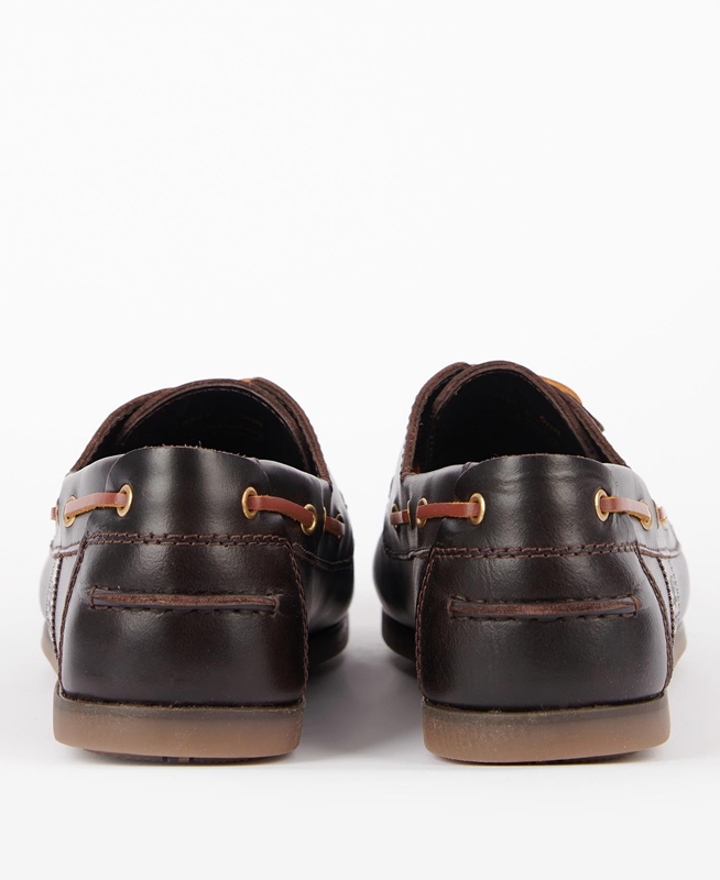 Barbour Capstan Loafers Herren Kaffee | BOKSTM-137