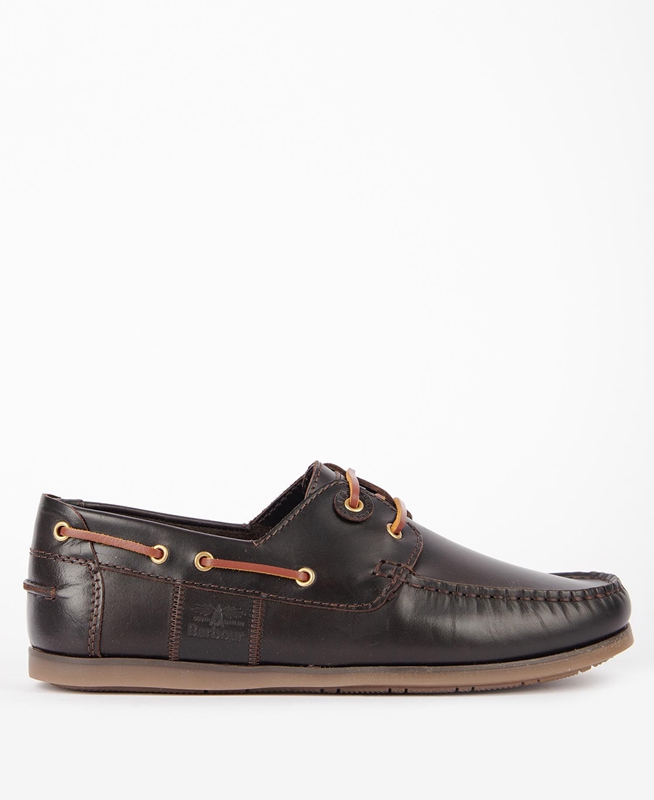 Barbour Capstan Loafers Herren Kaffee | BOKSTM-137