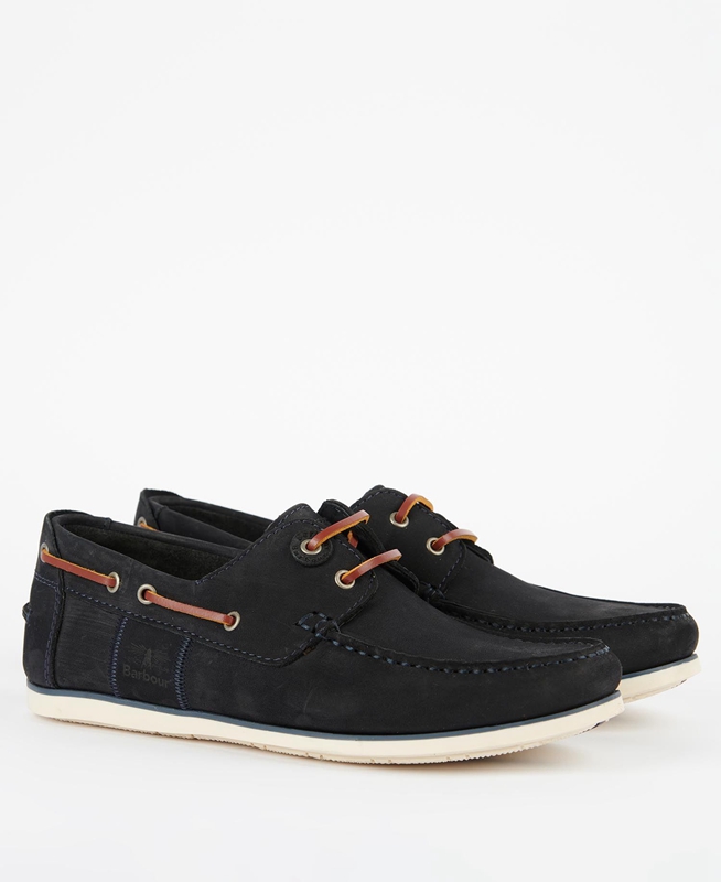 Barbour Capstan Loafers Herren Navy | XSBLKC-721