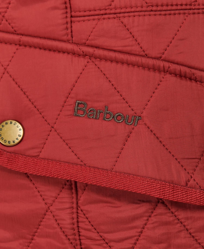 Barbour Cavalry Weste Damen Rot | BQXUEI-591