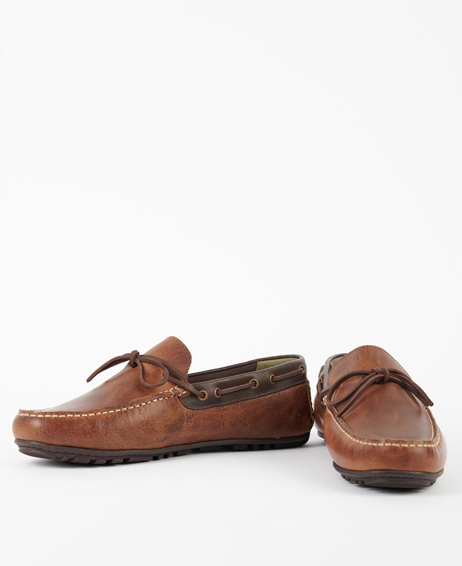 Barbour Clark Loafers Herren Braun | OZBDLW-806