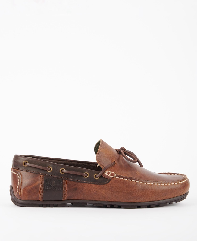 Barbour Clark Loafers Herren Braun | OZBDLW-806