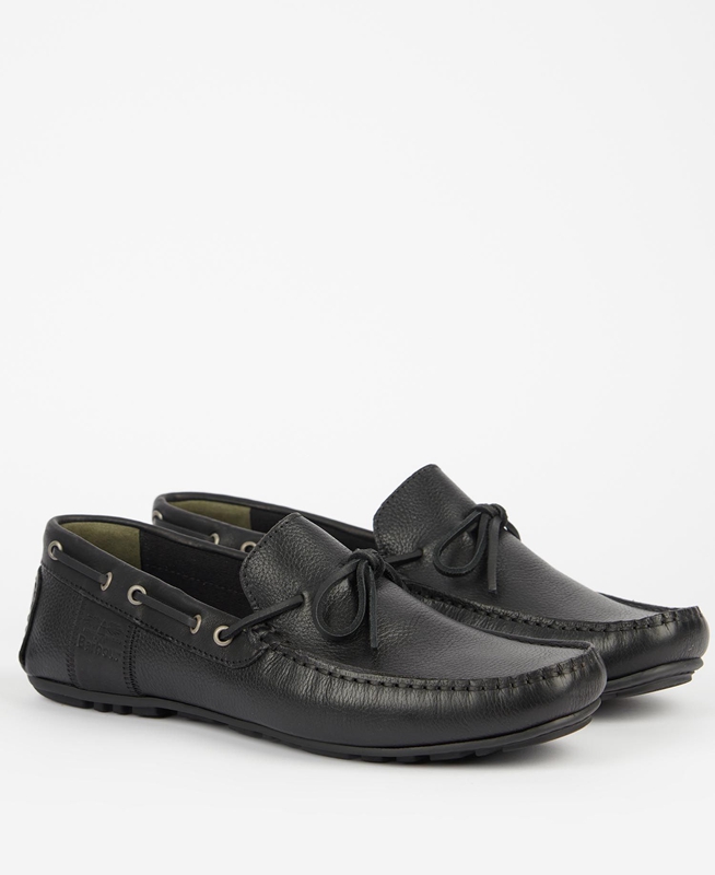 Barbour Clark Loafers Herren Schwarz | LMFZNO-627