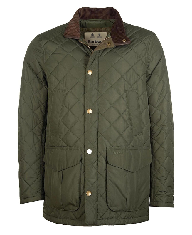 Barbour Devon Steppjacke Herren Grün | BVTAJS-103