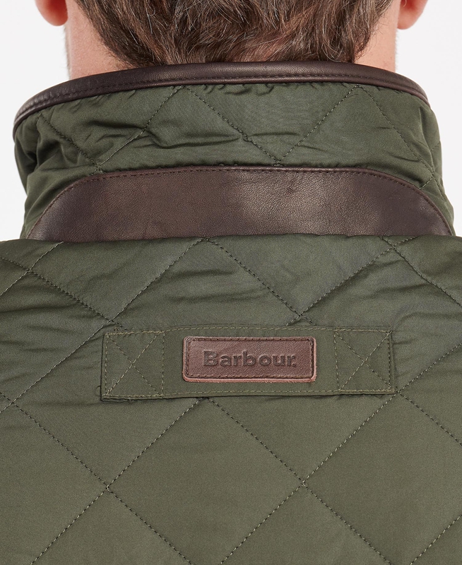 Barbour Devon Steppjacke Herren Grün | BVTAJS-103