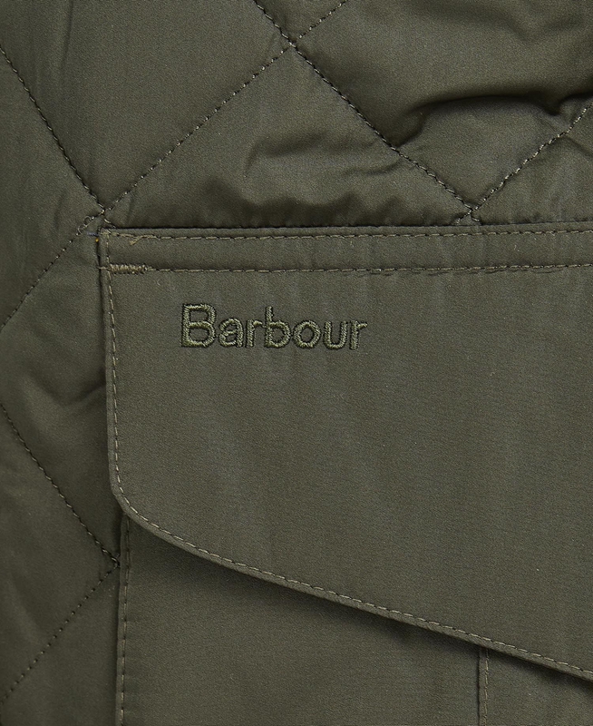 Barbour Devon Steppjacke Herren Grün | BVTAJS-103