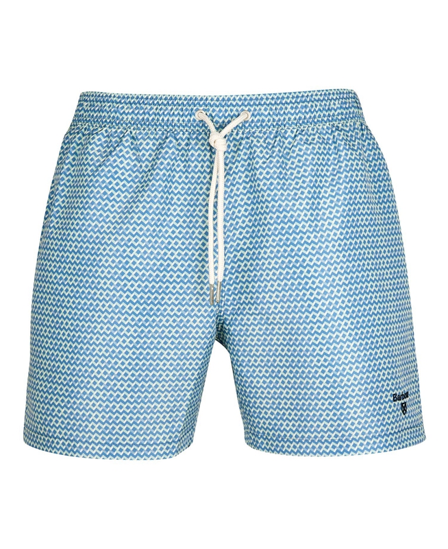 Barbour Diamond Geo Swim Hose Herren Blau | RCLFOS-639