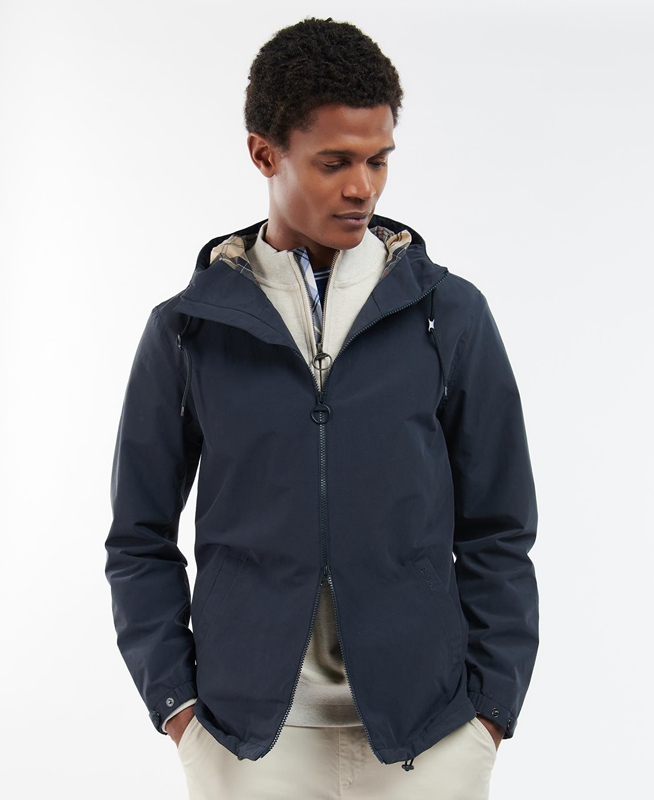 Barbour Dillon Wasserdichte Jacke Herren Navy | OCESKG-786