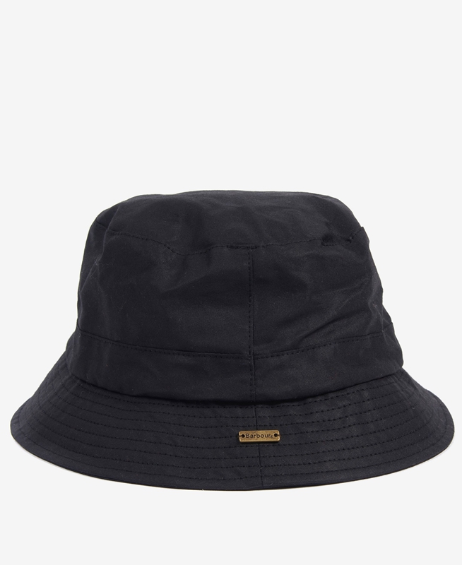 Barbour Dovecote Bucket Hüte Damen Schwarz | PCESFR-950