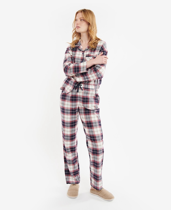 Barbour Ellery PJ Set Nachtwäsche Damen Mehrfarbig | DFTSZB-973