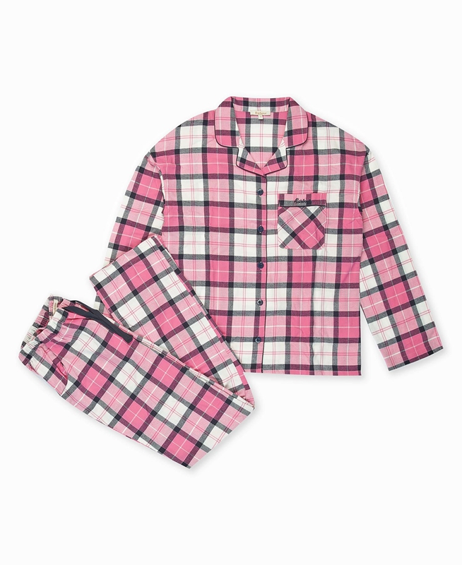 Barbour Ellery PJ Set Nachtwäsche Damen Rosa | MCFTSA-864